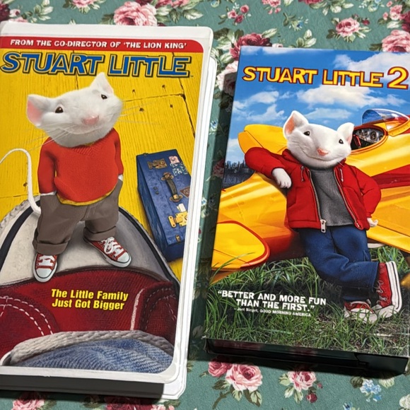 Stuart Little 1 & 2 VHS 📼 Movies 🍿 excellent condition. Family fun classic movie - Picture 9 of 9